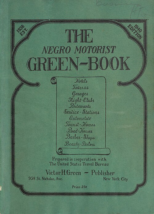 Negro Motorist Green Book
